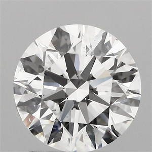 Picture of Natural Diamond 1.90 Carats, Round with Excellent Cut, E Color, SI1 Clarity and Certified by GIA