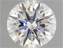 Natural Diamond 0.51 Carats, Round with Excellent Cut, K Color, VVS2 Clarity and Certified by GIA