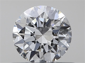 Picture of Natural Diamond 0.40 Carats, Round with Excellent Cut, E Color, VS1 Clarity and Certified by GIA