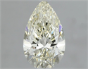 Natural Diamond 1.02 Carats, Pear with  Cut, K Color, VVS2 Clarity and Certified by IGI