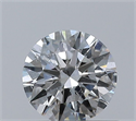 Natural Diamond 0.42 Carats, Round with Excellent Cut, G Color, SI2 Clarity and Certified by GIA