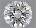 Natural Diamond 0.43 Carats, Round with Excellent Cut, I Color, VS1 Clarity and Certified by IGI