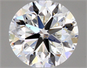 Natural Diamond 0.40 Carats, Round with Very Good Cut, H Color, VS2 Clarity and Certified by GIA