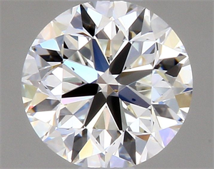 Picture of Natural Diamond 0.40 Carats, Round with Very Good Cut, H Color, VS2 Clarity and Certified by GIA