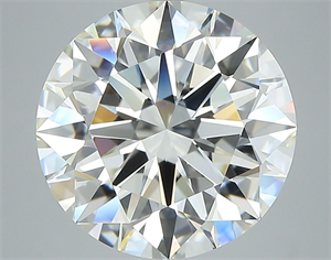 Picture of Natural Diamond 5.02 Carats, Round with Excellent Cut, H Color, VS1 Clarity and Certified by GIA