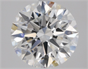 Natural Diamond 2.09 Carats, Round with Excellent Cut, E Color, VVS2 Clarity and Certified by GIA