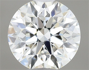 Picture of Natural Diamond 0.50 Carats, Round with Excellent Cut, J Color, SI2 Clarity and Certified by GIA