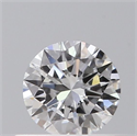 Natural Diamond 0.40 Carats, Round with Very Good Cut, D Color, VS2 Clarity and Certified by GIA