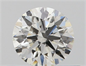 Natural Diamond 0.40 Carats, Round with Excellent Cut, I Color, VS2 Clarity and Certified by GIA