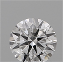 Natural Diamond 0.40 Carats, Round with Very Good Cut, D Color, SI2 Clarity and Certified by GIA