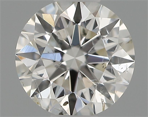 Picture of Natural Diamond 0.40 Carats, Round with Excellent Cut, G Color, SI2 Clarity and Certified by IGI