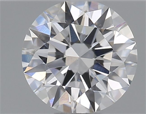 Picture of Natural Diamond 0.44 Carats, Round with Excellent Cut, E Color, VS2 Clarity and Certified by GIA