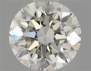 Picture of Natural Diamond 0.53 Carats, Round with Excellent Cut, H Color, SI1 Clarity and Certified by IGI