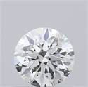 Natural Diamond 0.42 Carats, Round with Excellent Cut, I Color, VVS1 Clarity and Certified by GIA