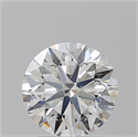 Natural Diamond 2.01 Carats, Round with Excellent Cut, G Color, SI2 Clarity and Certified by GIA