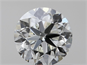 Natural Diamond 0.50 Carats, Round with Very Good Cut, J Color, VVS2 Clarity and Certified by GIA