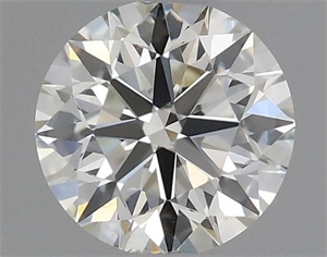 Picture of Natural Diamond 0.47 Carats, Round with Excellent Cut, I Color, VS2 Clarity and Certified by IGI