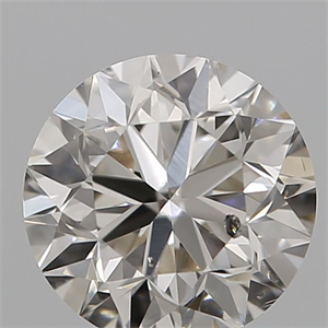 Picture of Natural Diamond 0.51 Carats, Round with Very Good Cut, J Color, SI2 Clarity and Certified by IGI