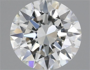 Picture of Natural Diamond 0.40 Carats, Round with Excellent Cut, K Color, VVS1 Clarity and Certified by GIA