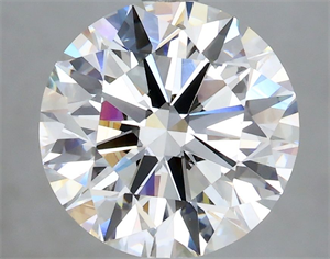 Picture of Natural Diamond 3.16 Carats, Round with Excellent Cut, I Color, VS2 Clarity and Certified by GIA