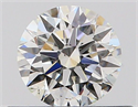 Natural Diamond 0.42 Carats, Round with Excellent Cut, E Color, SI1 Clarity and Certified by GIA