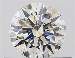 Picture of Natural Diamond 0.42 Carats, Round with Excellent Cut, E Color, SI1 Clarity and Certified by GIA