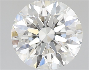 Picture of Natural Diamond 0.41 Carats, Round with Excellent Cut, H Color, VS2 Clarity and Certified by GIA