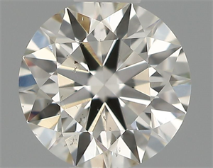 Picture of Natural Diamond 0.40 Carats, Round with Excellent Cut, H Color, VS2 Clarity and Certified by IGI