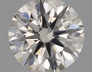 Picture of Natural Diamond 0.40 Carats, Round with Very Good Cut, I Color, SI1 Clarity and Certified by IGI