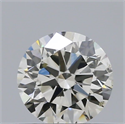 Natural Diamond 0.40 Carats, Round with Excellent Cut, I Color, SI1 Clarity and Certified by IGI