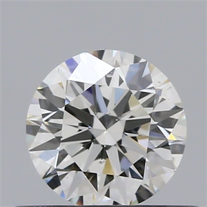 Picture of Natural Diamond 0.41 Carats, Round with Excellent Cut, I Color, SI1 Clarity and Certified by GIA