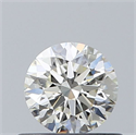 Natural Diamond 0.50 Carats, Round with Very Good Cut, K Color, VS1 Clarity and Certified by GIA