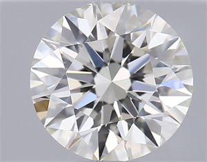 Picture of Natural Diamond 0.50 Carats, Round with Very Good Cut, K Color, SI1 Clarity and Certified by GIA