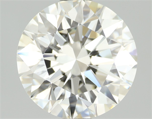 Picture of Natural Diamond 2.02 Carats, Round with Excellent Cut, I Color, IF Clarity and Certified by IGI