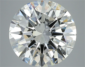 Picture of Natural Diamond 5.03 Carats, Round with Excellent Cut, G Color, VS2 Clarity and Certified by GIA