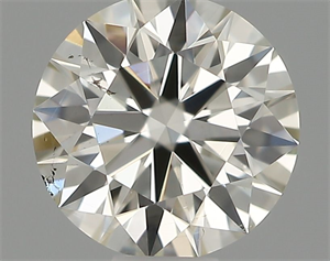 Picture of Natural Diamond 0.40 Carats, Round with Excellent Cut, I Color, VS2 Clarity and Certified by IGI