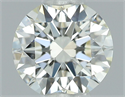 Natural Diamond 2.25 Carats, Round with Excellent Cut, F Color, VVS1 Clarity and Certified by GIA