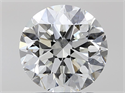 Natural Diamond 2.01 Carats, Round with Very Good Cut, H Color, VS1 Clarity and Certified by IGI