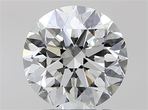 Picture of Natural Diamond 2.01 Carats, Round with Very Good Cut, H Color, VS1 Clarity and Certified by IGI