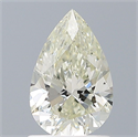 Natural Diamond 1.00 Carats, Pear with  Cut, J Color, VS2 Clarity and Certified by IGI