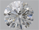 Natural Diamond 1.50 Carats, Round with Excellent Cut, E Color, SI1 Clarity and Certified by GIA