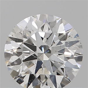 Picture of Natural Diamond 0.50 Carats, Round with Excellent Cut, G Color, SI2 Clarity and Certified by GIA