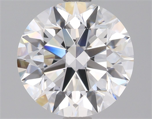 Picture of Natural Diamond 2.00 Carats, Round with Excellent Cut, D Color, IF Clarity and Certified by GIA