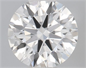 Natural Diamond 0.40 Carats, Round with Excellent Cut, I Color, VVS1 Clarity and Certified by GIA