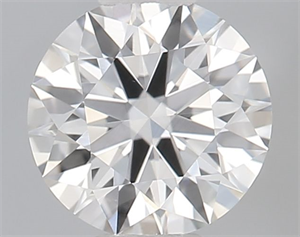 Picture of Natural Diamond 0.40 Carats, Round with Excellent Cut, I Color, VVS1 Clarity and Certified by GIA