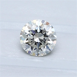 Picture of Natural Diamond 0.60 Carats, Round with Very Good Cut, K Color, SI2 Clarity and Certified by GIA