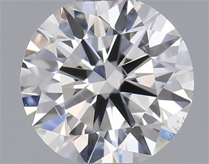 Picture of Natural Diamond 0.44 Carats, Round with Excellent Cut, G Color, SI1 Clarity and Certified by GIA