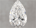 Natural Diamond 2.02 Carats, Pear with  Cut, E Color, VVS2 Clarity and Certified by GIA