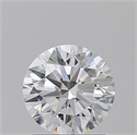 Natural Diamond 1.38 Carats, Round with Excellent Cut, D Color, IF Clarity and Certified by GIA