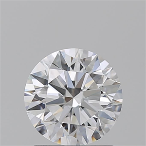 Picture of Natural Diamond 1.38 Carats, Round with Excellent Cut, D Color, IF Clarity and Certified by GIA